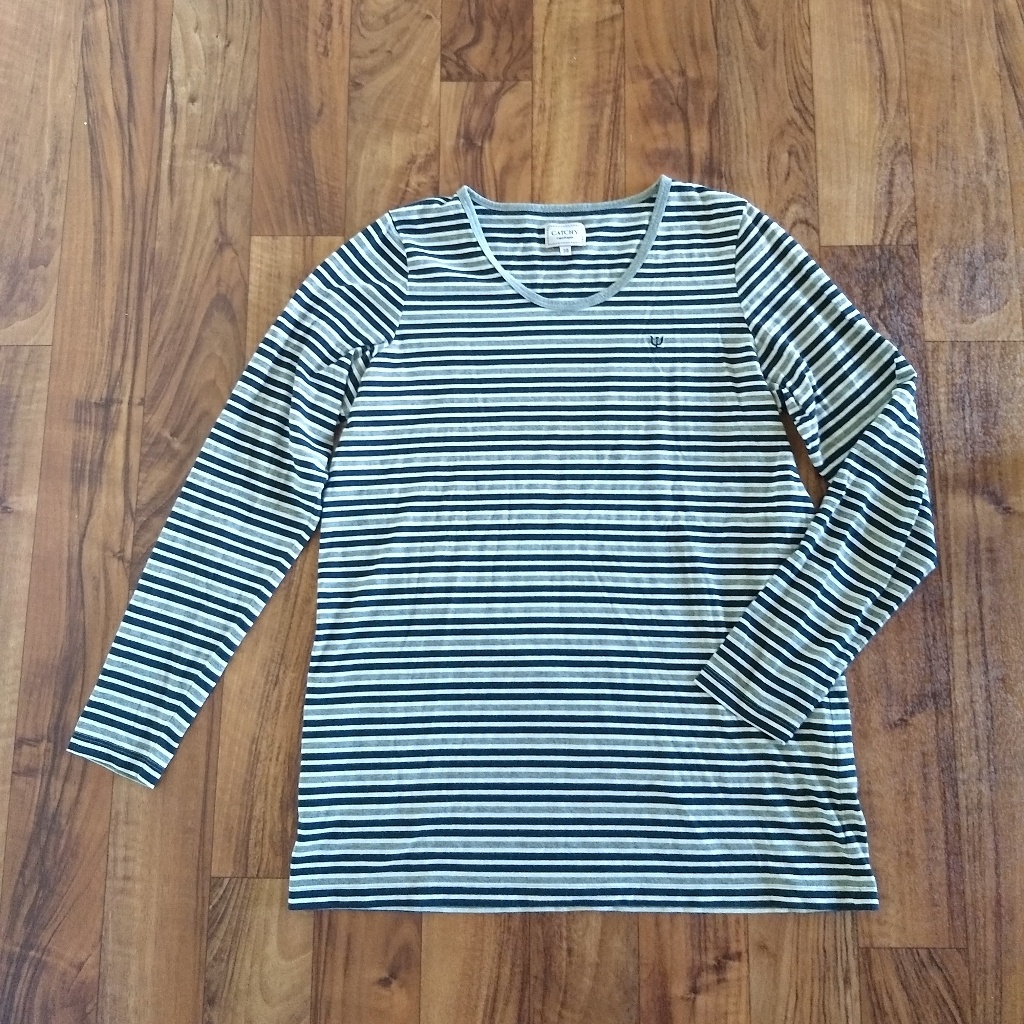 Catchy Striped Long Sleeve T-Shirt